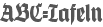 ABC-Tafeln